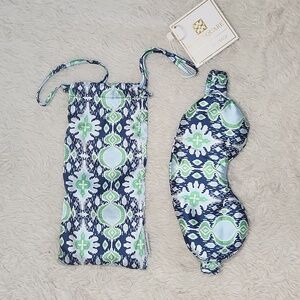 Mary Square Satin Eye Mask NWT